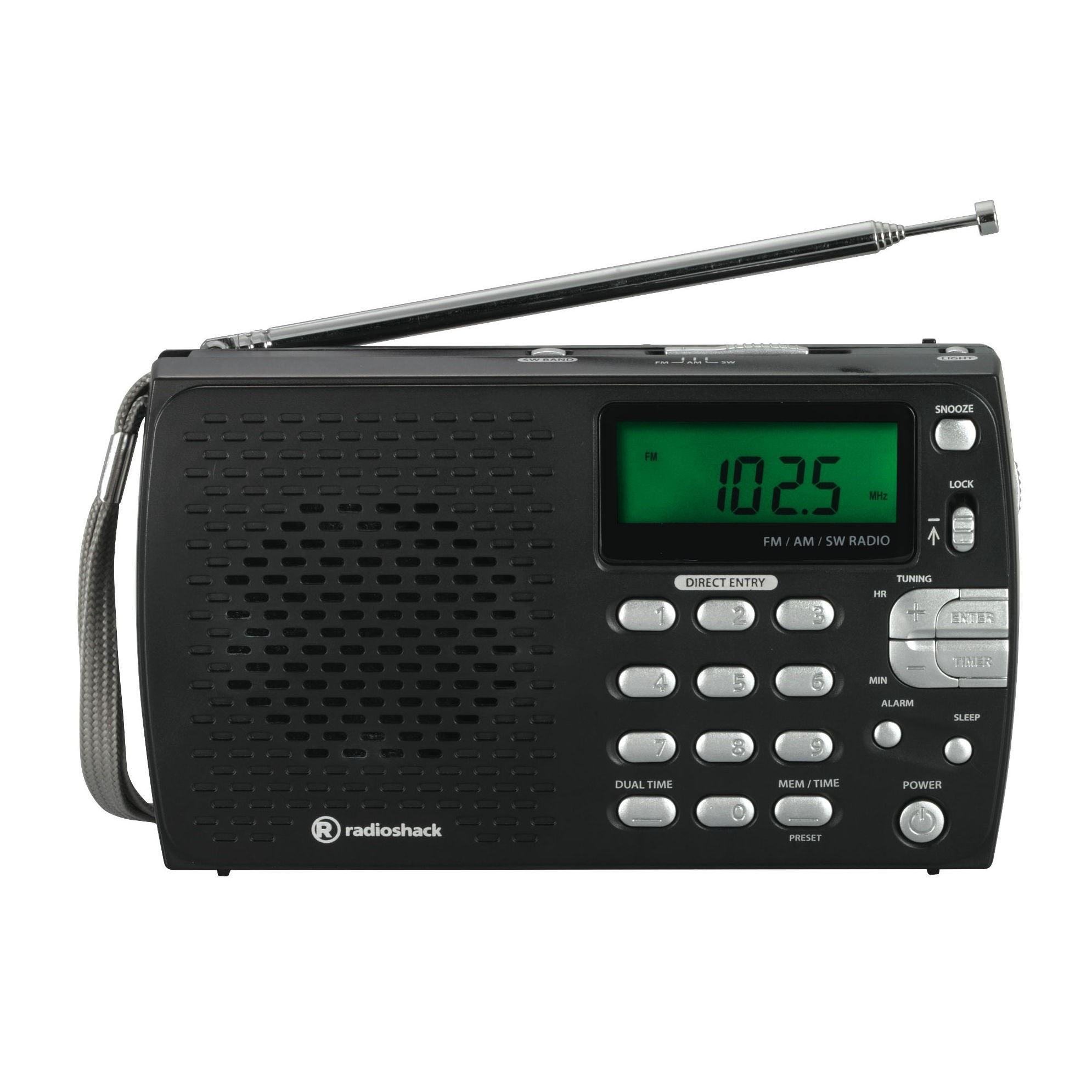 Compact Portable AM/FM Shortwave Radio