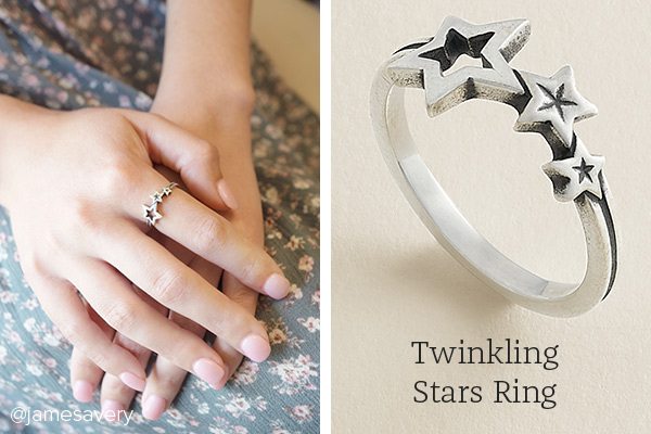 Twinkling Stars Ring
