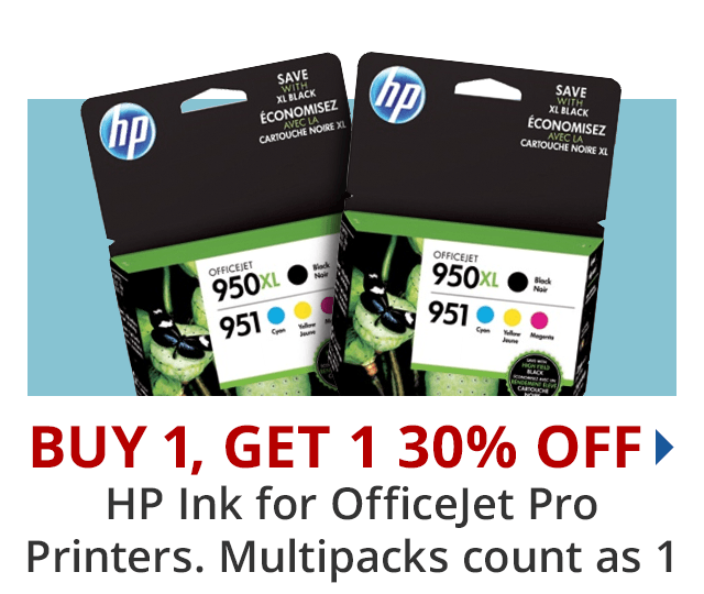 Buy1, Get 1 30% Off Office Jet Pro Compatible Ink