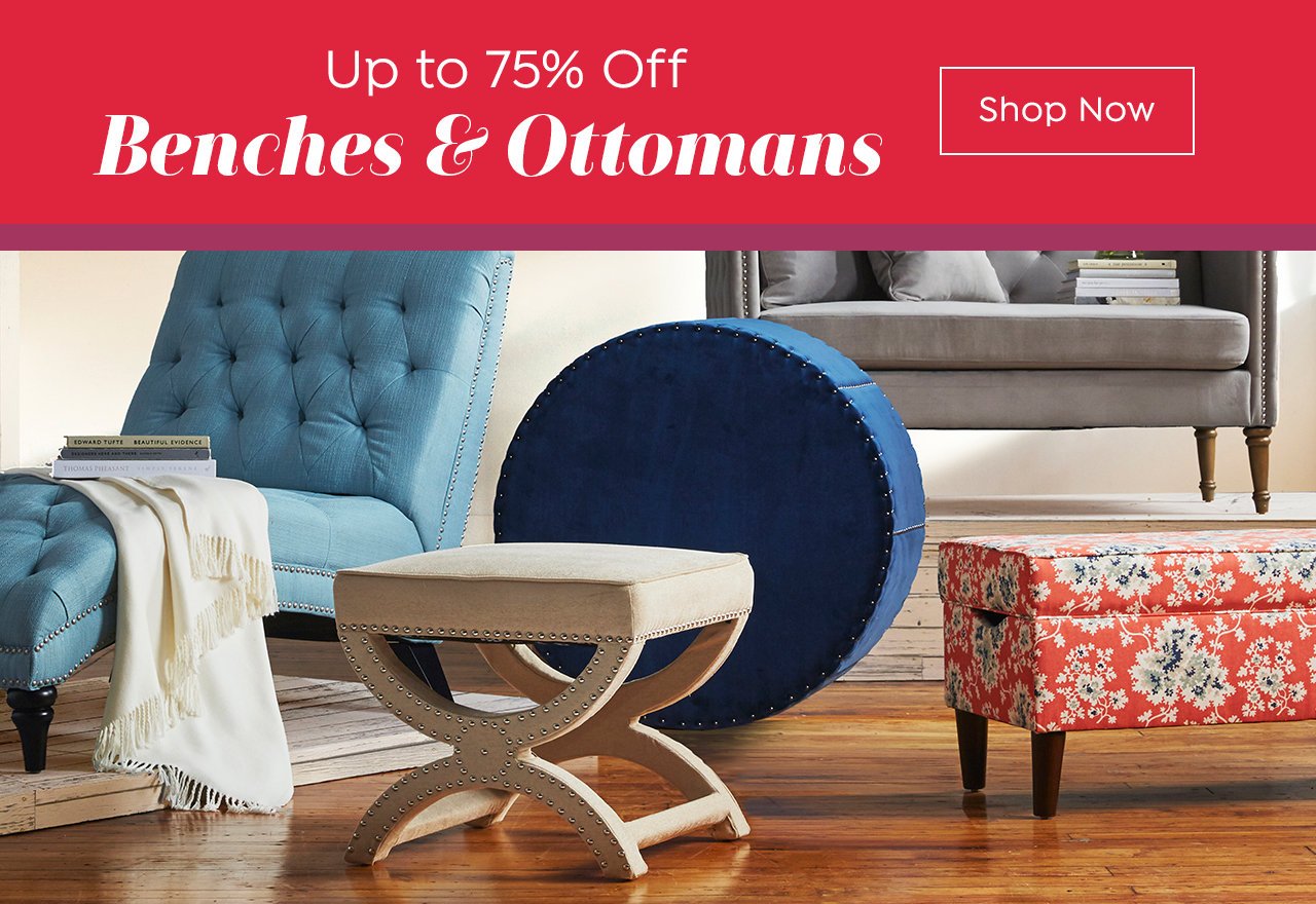 Bench & Ottoman Sale