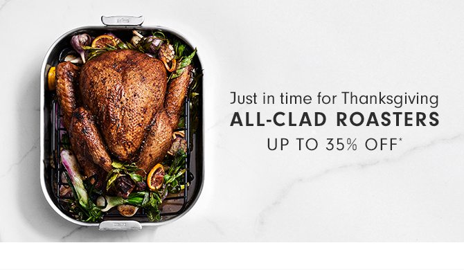 ALL-CLAD ROASTERS - UP TO 35% OFF*