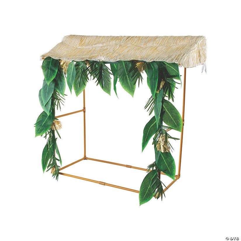 Luau Tropical Tabletop Hut