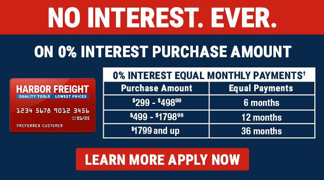 Harbor Freight Credit Card