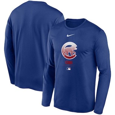 Nike Chicago Cubs Royal Authentic Collection Legend Performance Long Sleeve T-Shirt
