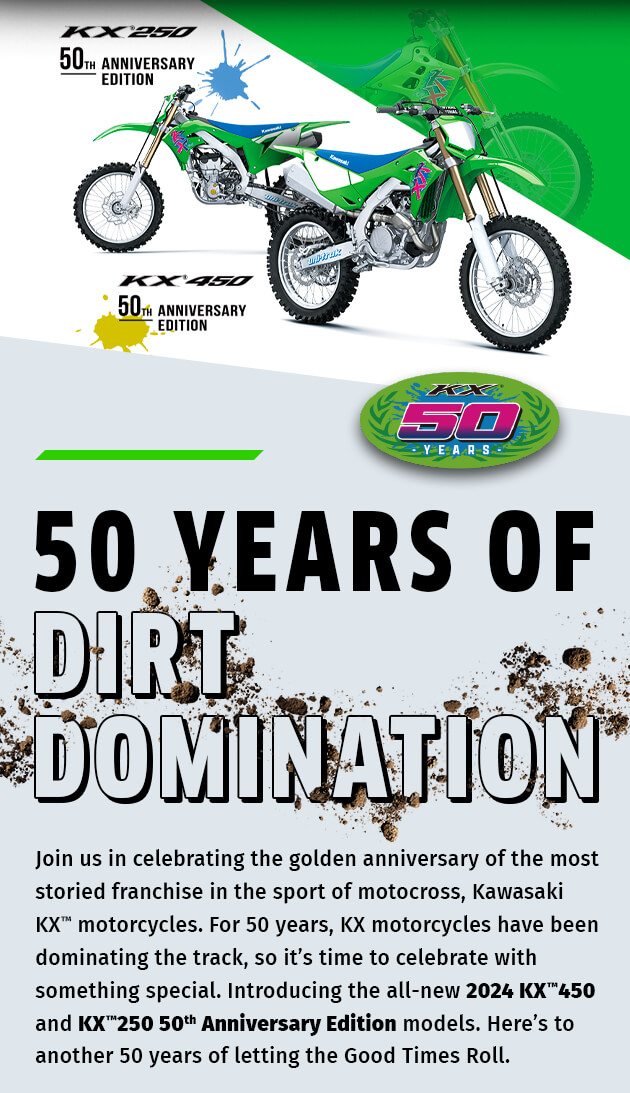 50 YEARS OF DIRT DOMINATION