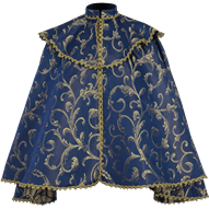 Nobles Brocade Short Cape