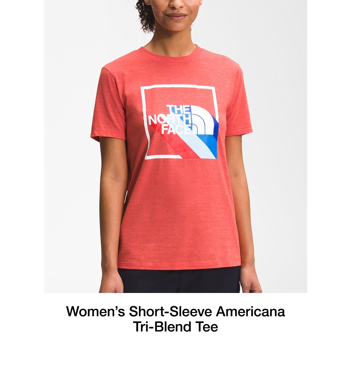 Women’s Short-Sleeve Americana Tri-Blend Tee