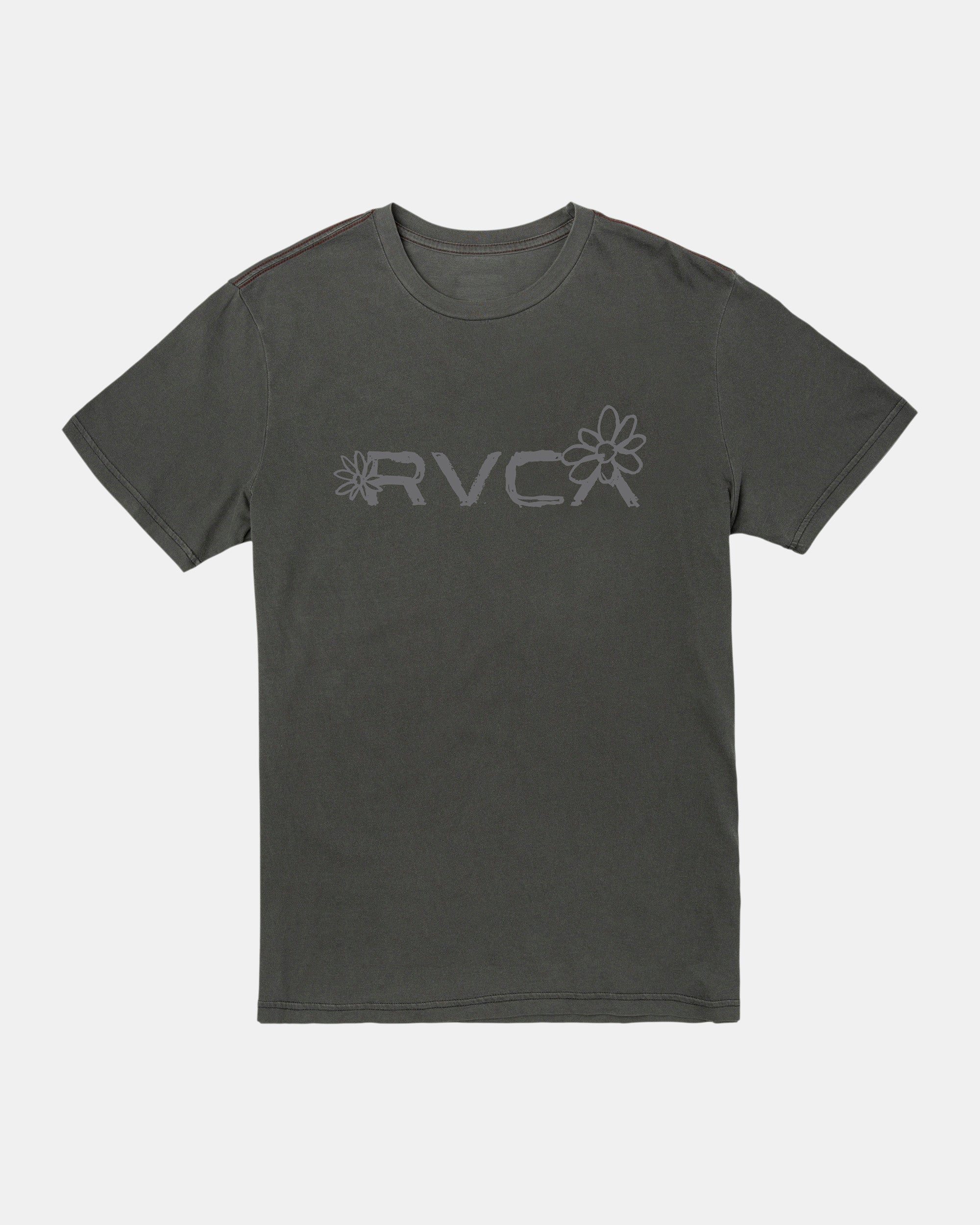 Image of Big RVCA Bloom Tee - Pirate Black