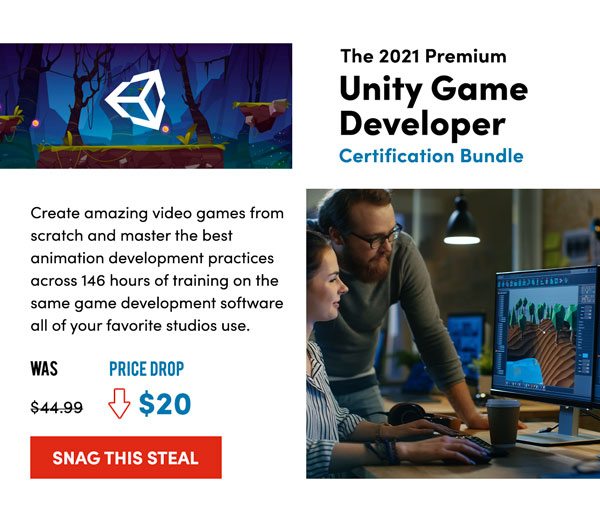 2021 Premium Unity Game Developer Bundle | Snag This Steal
