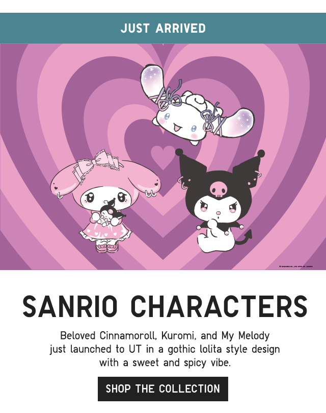 BANNER 2 - AVAILABLE ONLINE AND IN STORES MID MORNING ET. SANRIO CHARACTERS. PREVIEW COLLECTION.