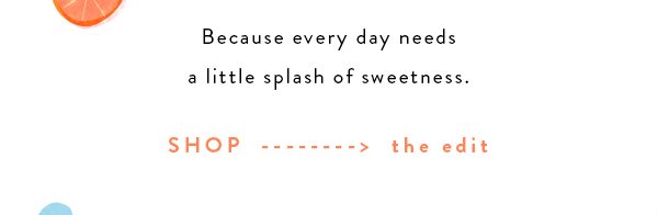 The slice of happy edit.