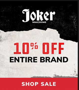 10% off Joker Machine
