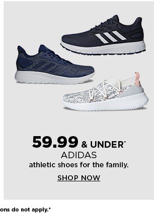 $59.99 & under adidas shoes. shop now. 