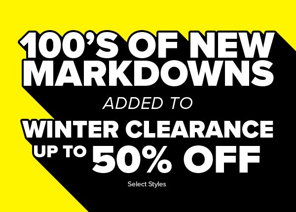 Shop Winter Clearance