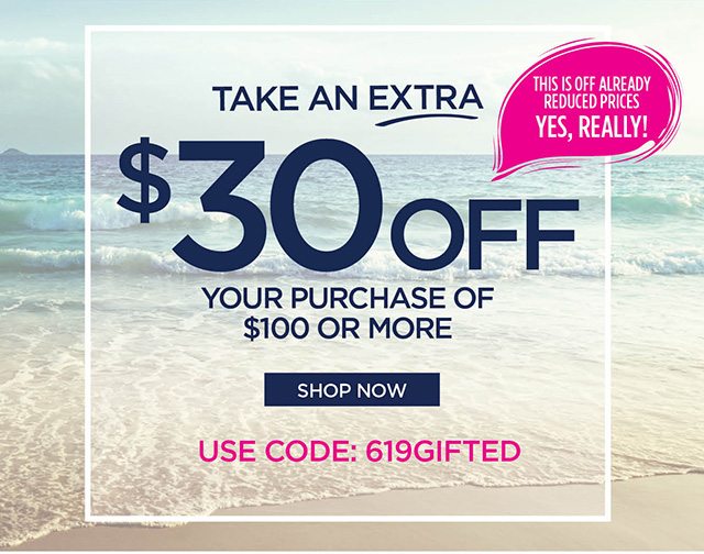 Take extra $30 Off