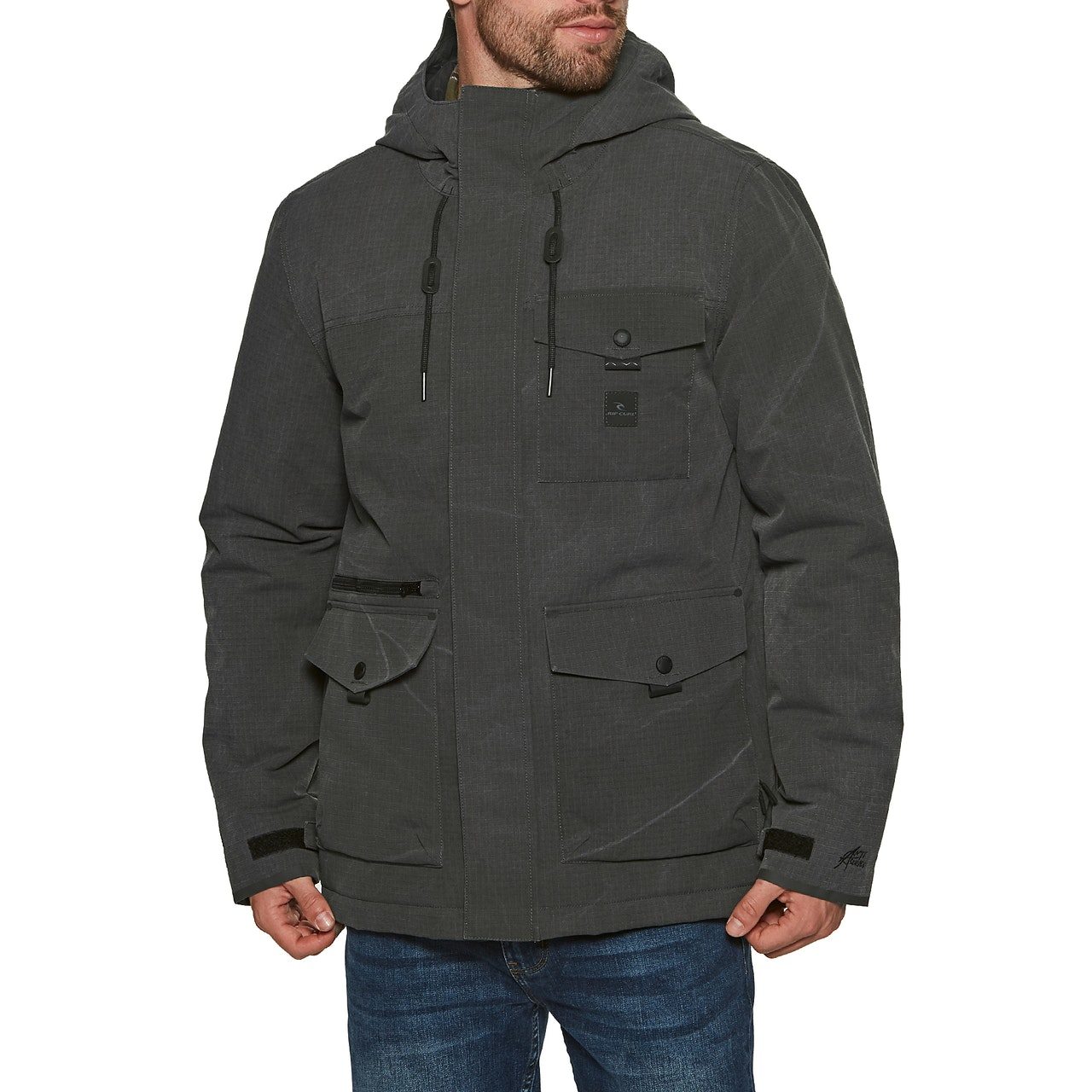 Rip Curl Anti Series Heatseeker Mens Waterproof Jacket - Black
