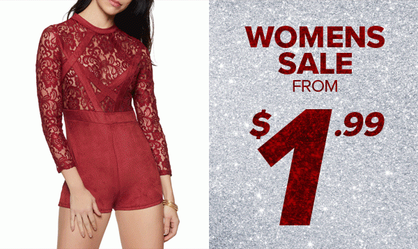 Shop Womens Sale from $1.99