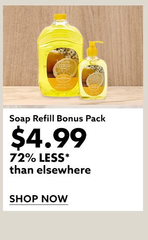 Soap Refill Bonus Pack