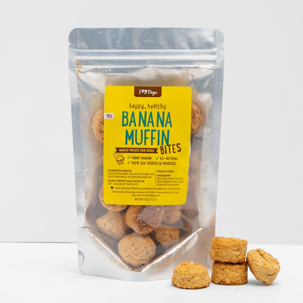 Image of Happy, Healthy™ Banana Muffin Bites Soft Baked Treats (4 oz)
