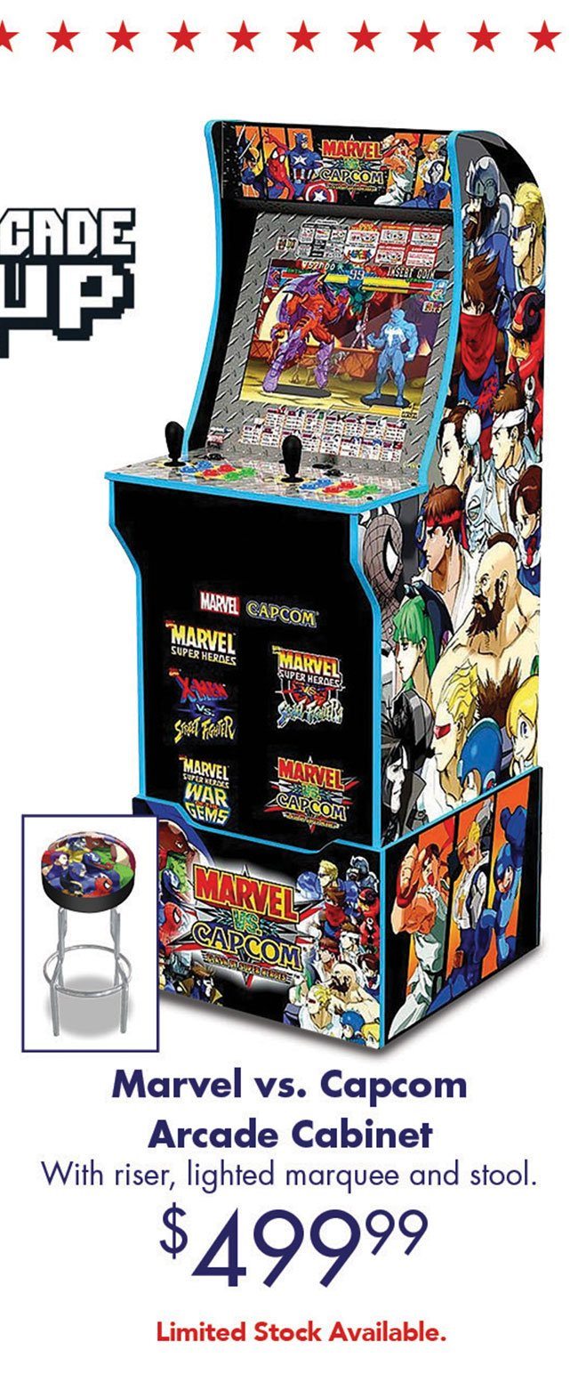 Arcade-1Up-Marvel-Capcom-Arcade-Console