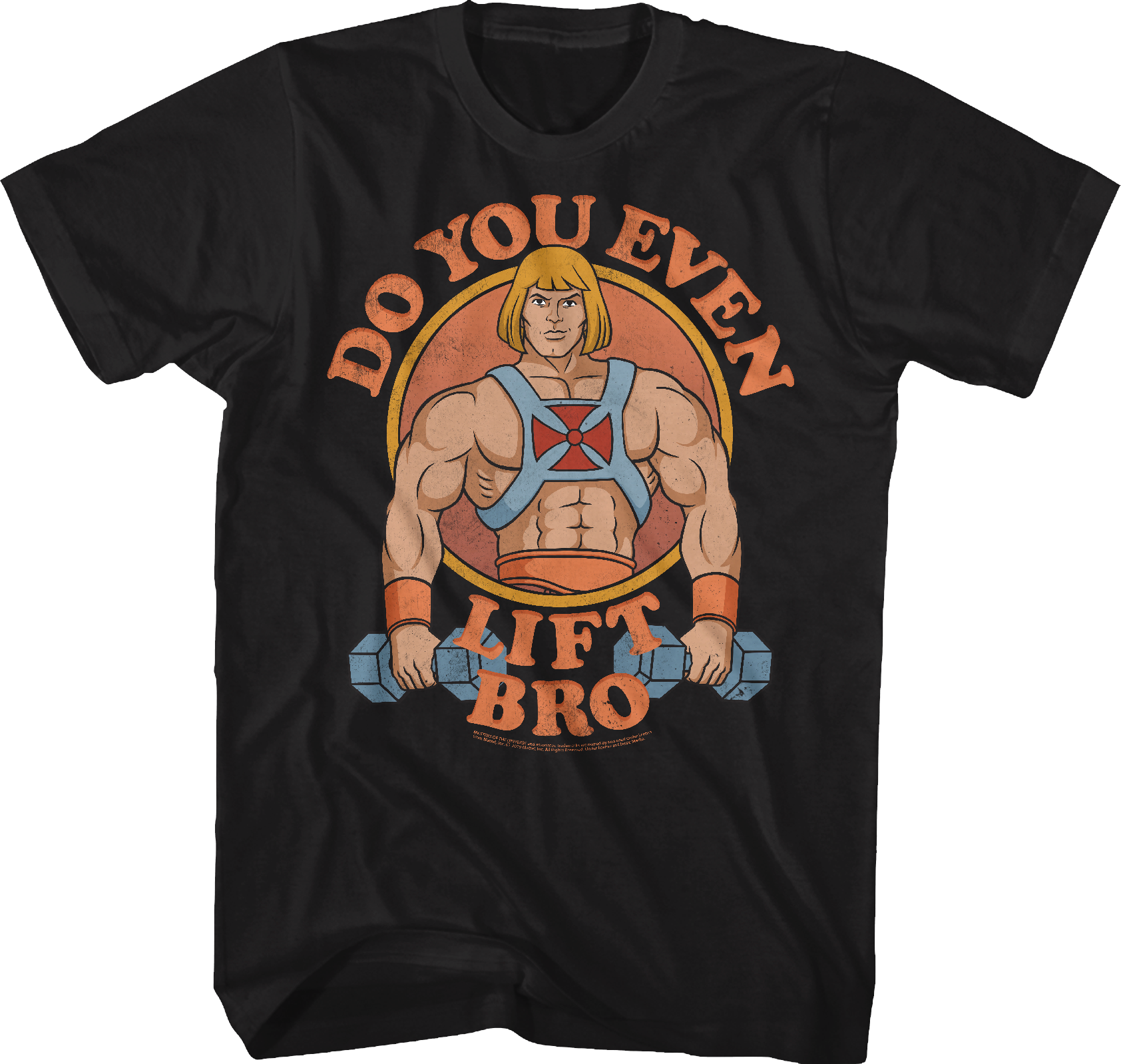He-Man Do You Even Lift Bro Masters of the Universe T-Shirt