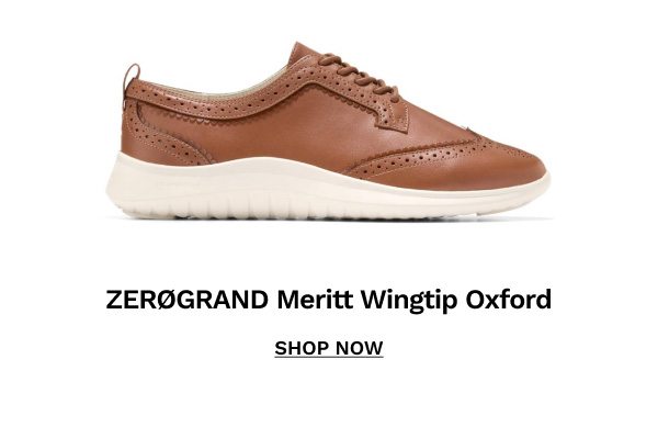 ZERØGRAND Meritt Wingtip Oxford| SHOP NOW