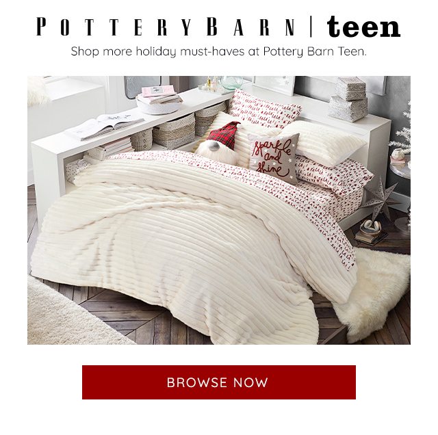 POTTERY BARN TEEN