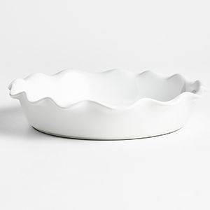 Ruffled Pie Dish