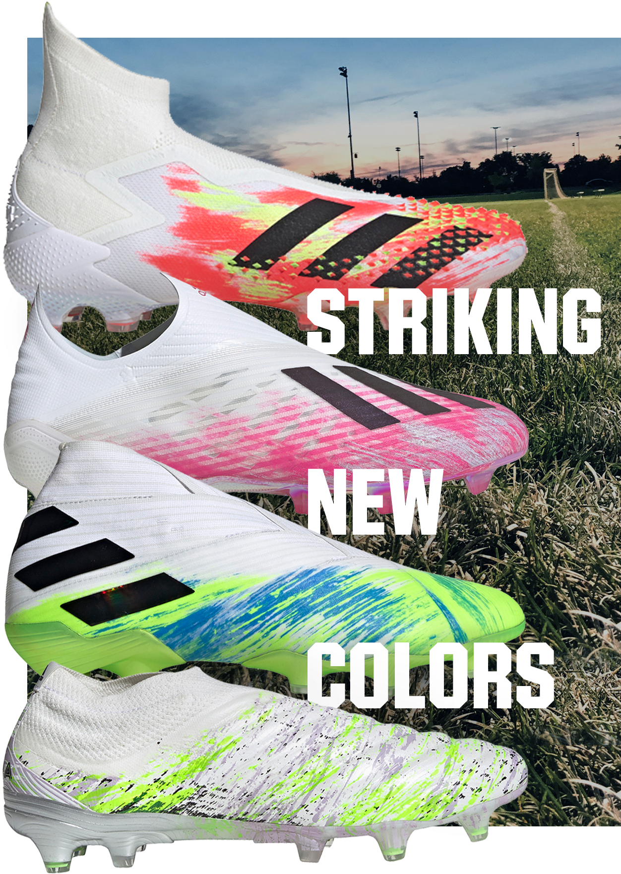 Striking new colors
