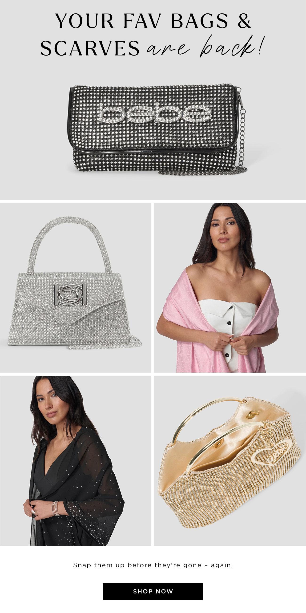 Your Fav Bags & Scarves Are Back! | Shop Now