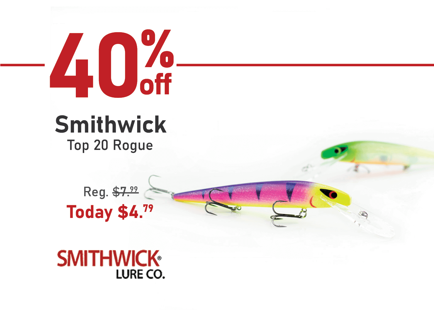 Save 40% on Smithwick Top 20 Rogue