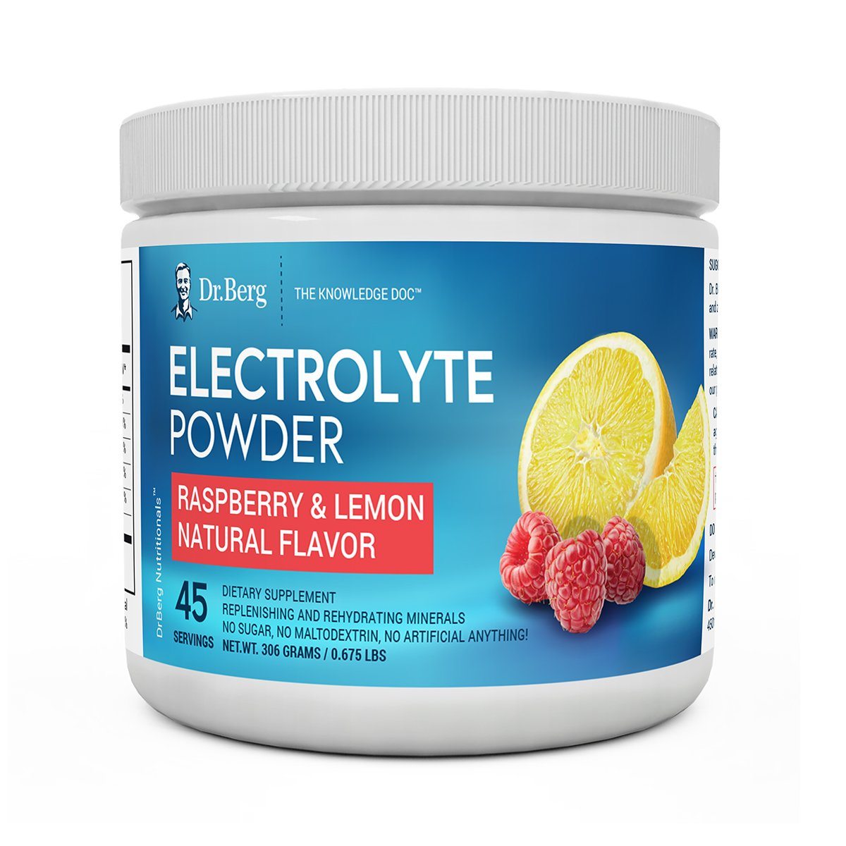 Electrolyte Powder Raspberry Lemon