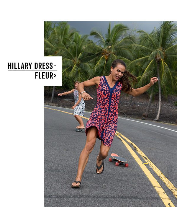 Shop The Hillary Fleur Dress >