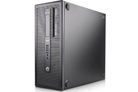 HP EliteDesk 800 G1 Intel Core i7-4770 Quad-core Win10 Pro Tower Desktop (Off-Lease Refurb) w/ 16GB RAM, 2TB HDD, WiFi, Keyboard + Mouse