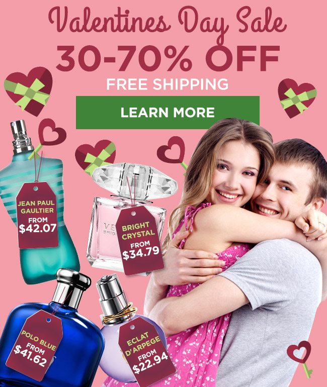 FragranceX.com - 30-70% OFF Valentines Day Sale
