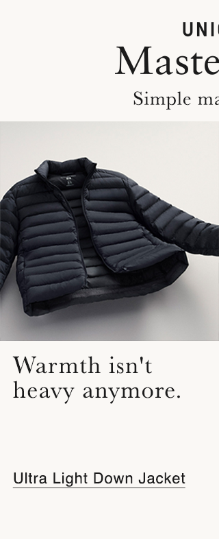 BANNER 4 - ULTRA LIGHT DOWN JACKET