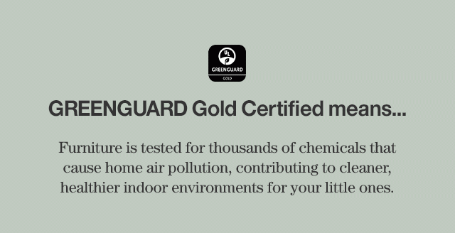 Greenguard Gold Certified