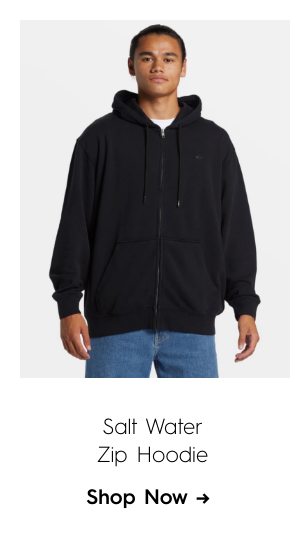 Salt Water Zip Hoodie