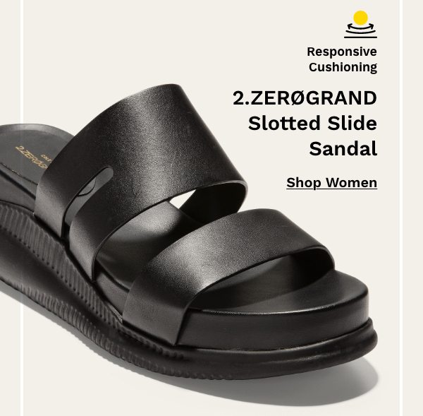 Women's 2.ZERØGRAND Slotted Slide Sandal