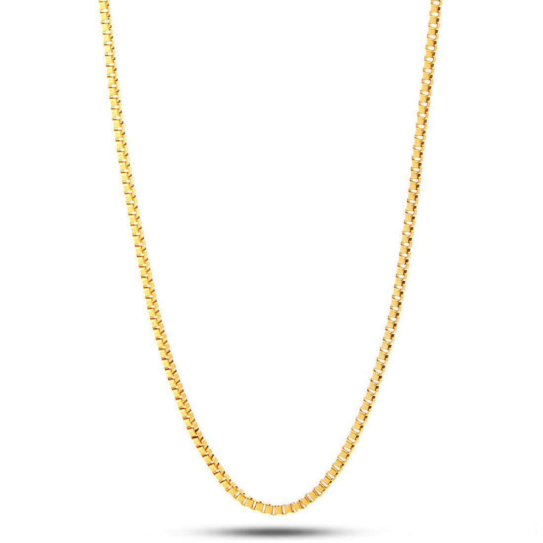 Image of 2mm 14K Gold Box Chain