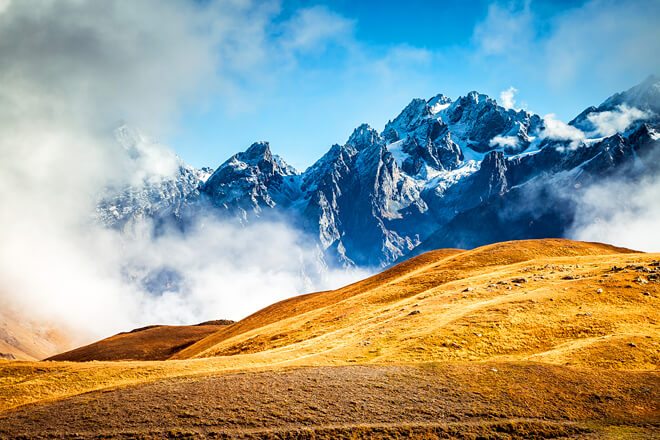 Explore Republic of Georgia Caucasus Range Trekking