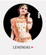 Indian Ethnic Lehengas in various designs and styles. Shop!