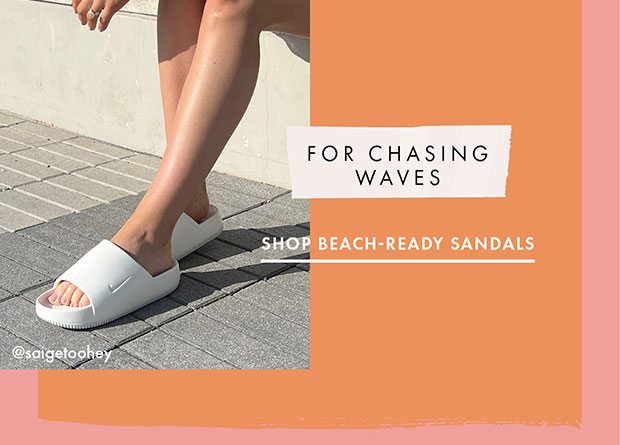 SHOP BEACH-READY SANDALS