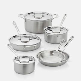 $100 off All-Clad® d5® 10-Piece cookware set‡