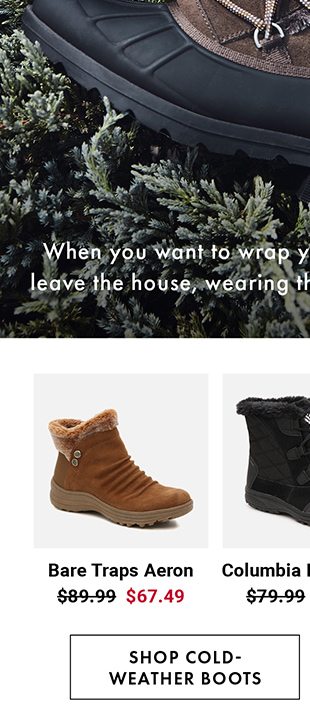 SHOP COLD - WEATHER BOOTS