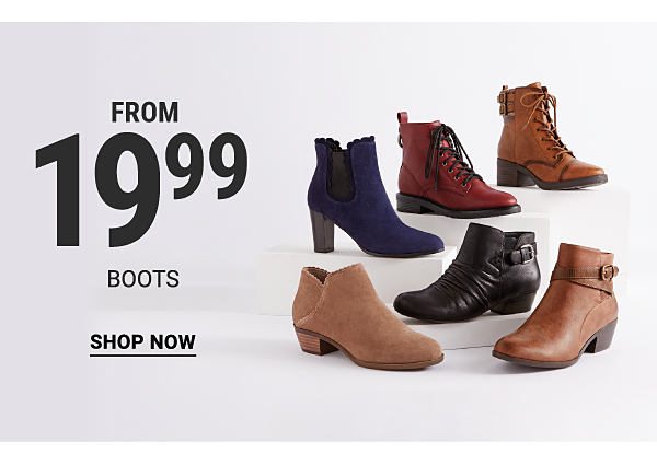 Boots from $19.99. Shop Now.