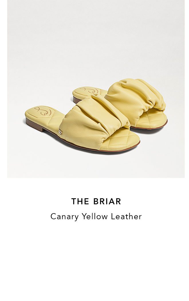 The Briar - Canary Yellow Leather 