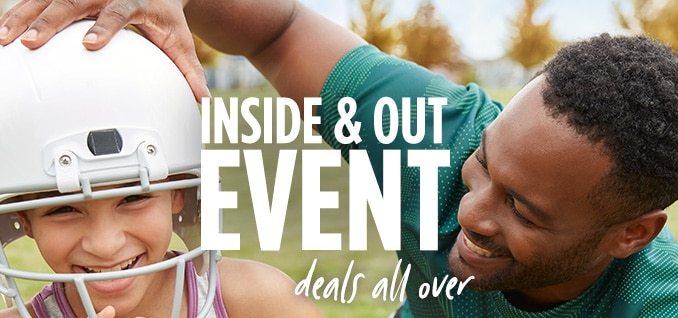 INSIDE & OUT EVENT deals all over