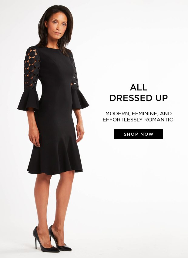 All Dressed Up - Modern, feminine, and effortlessly romantic
