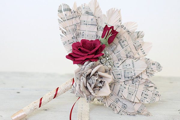 paper bouquet